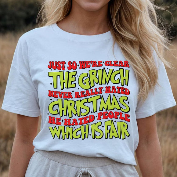 The Grinch Never Hated Christmas