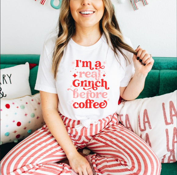 I'm a Real Grinch Before Coffee